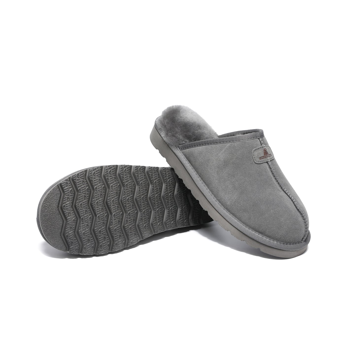 Men Australian Sheepskin Scuff Slippers