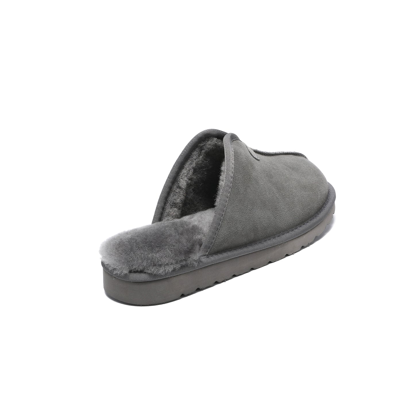 Men's Premium Australian Sheepskin Scuff Slippers