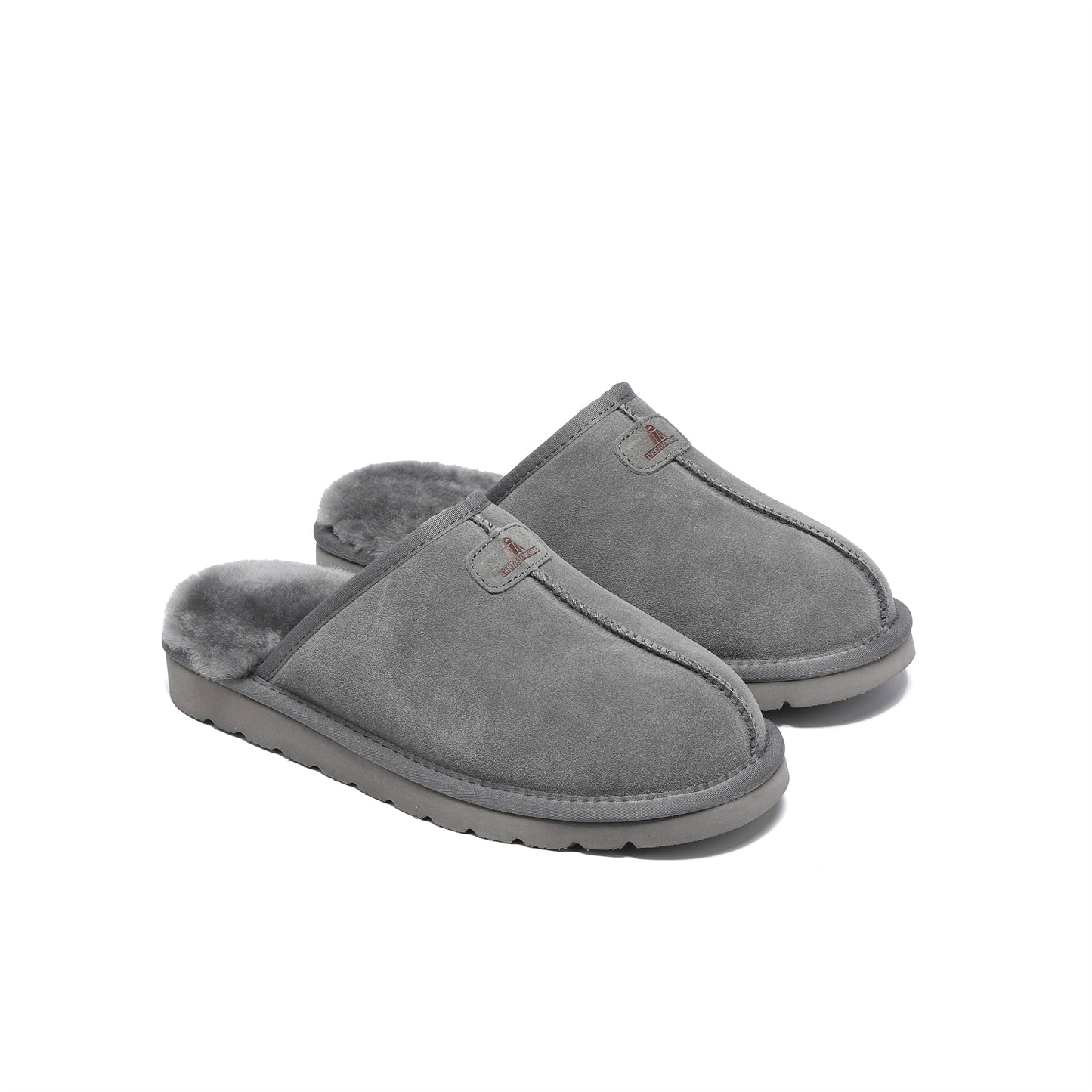 Men Australian Sheepskin Scuff Slippers