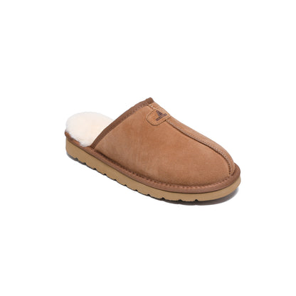 Men Australian Sheepskin Scuff Slippers