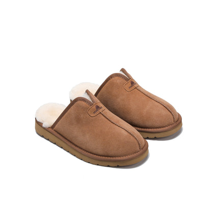 Men's Premium Australian Sheepskin Scuff Slippers