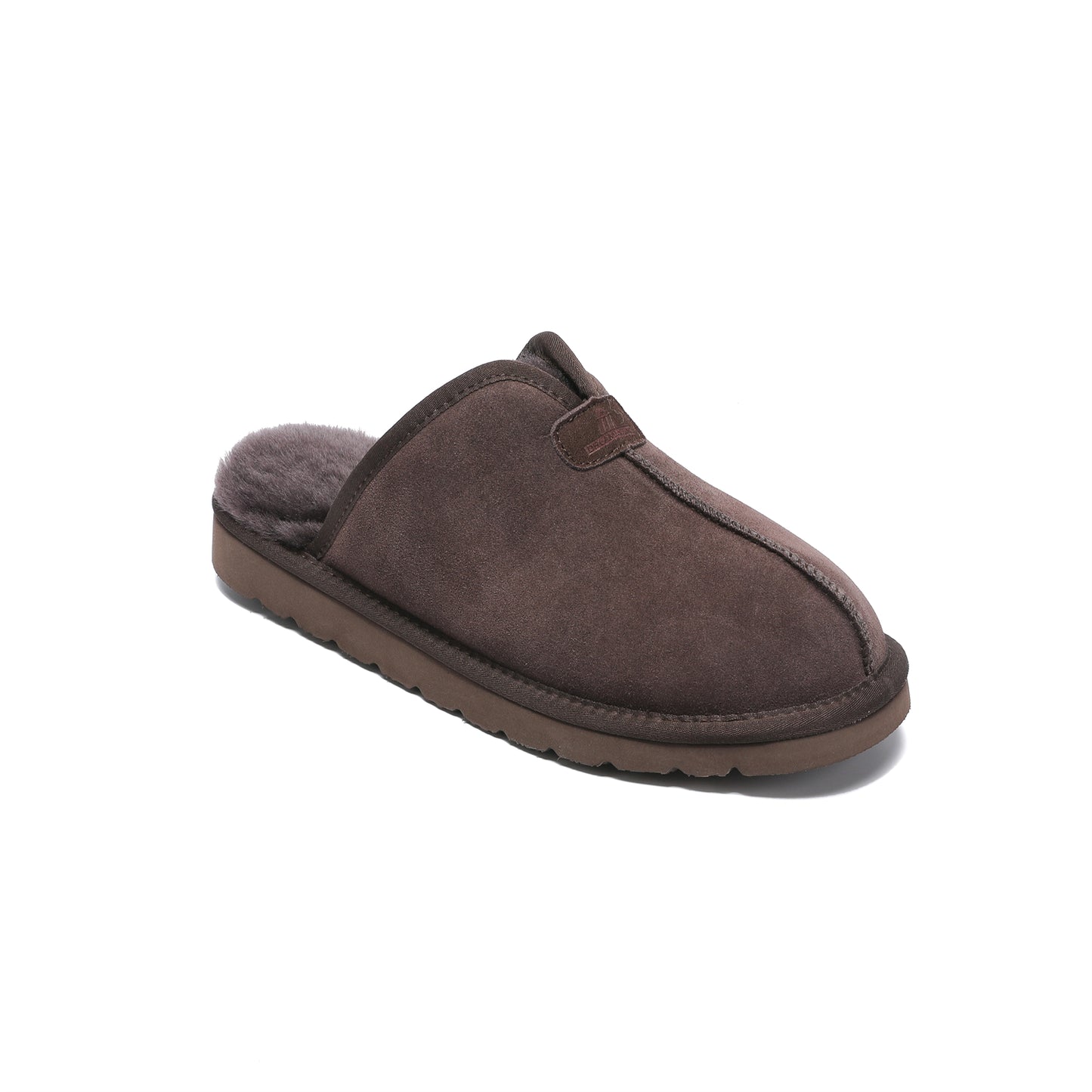 Men's Premium Australian Sheepskin Scuff Slippers