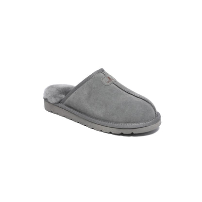 Men Australian Sheepskin Scuff Slippers