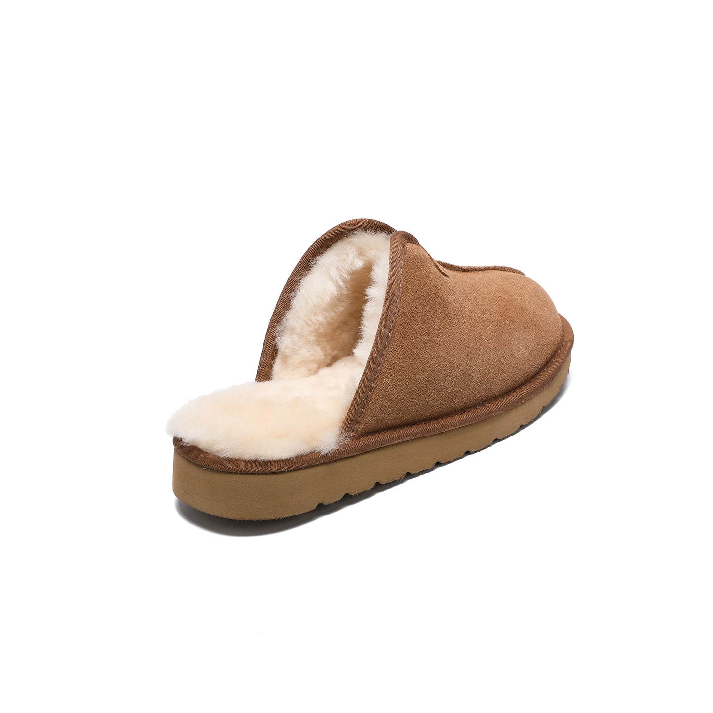 Men's Premium Australian Sheepskin Scuff Slippers