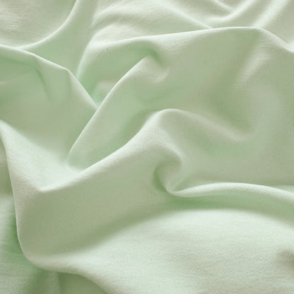 3Pcs Green Eye Embroidery Printed Quilt Duvet Cover Bedding Set